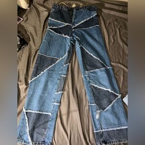 Nasty Gal Denim block jeans